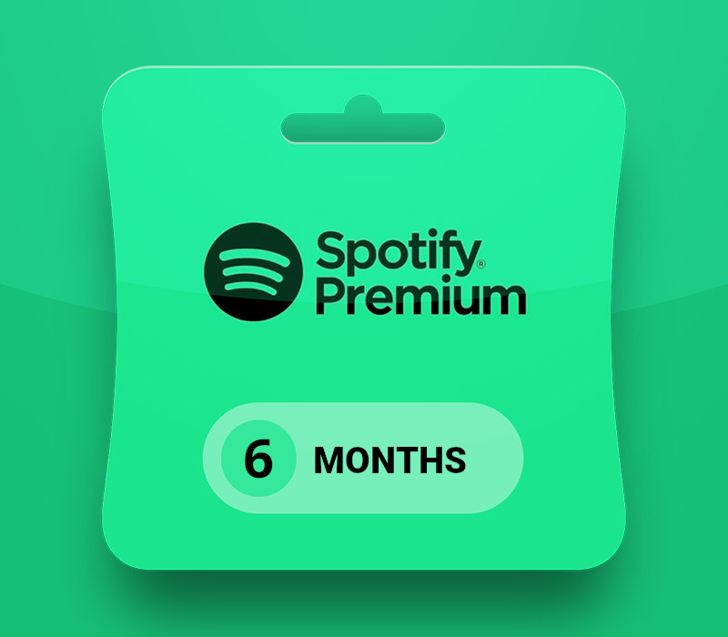 

Spotify 6-month Premium Gift Card IE