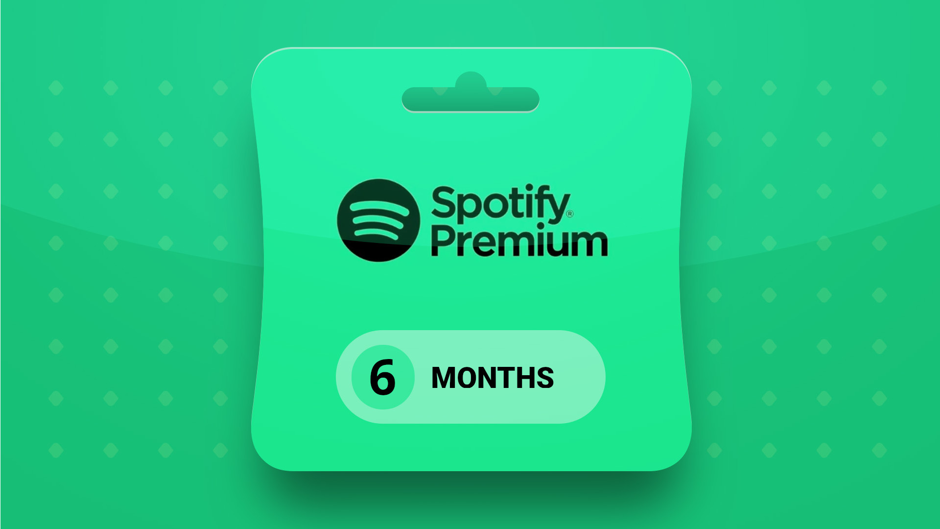 Spotify 6-month Premium Gift Card IT