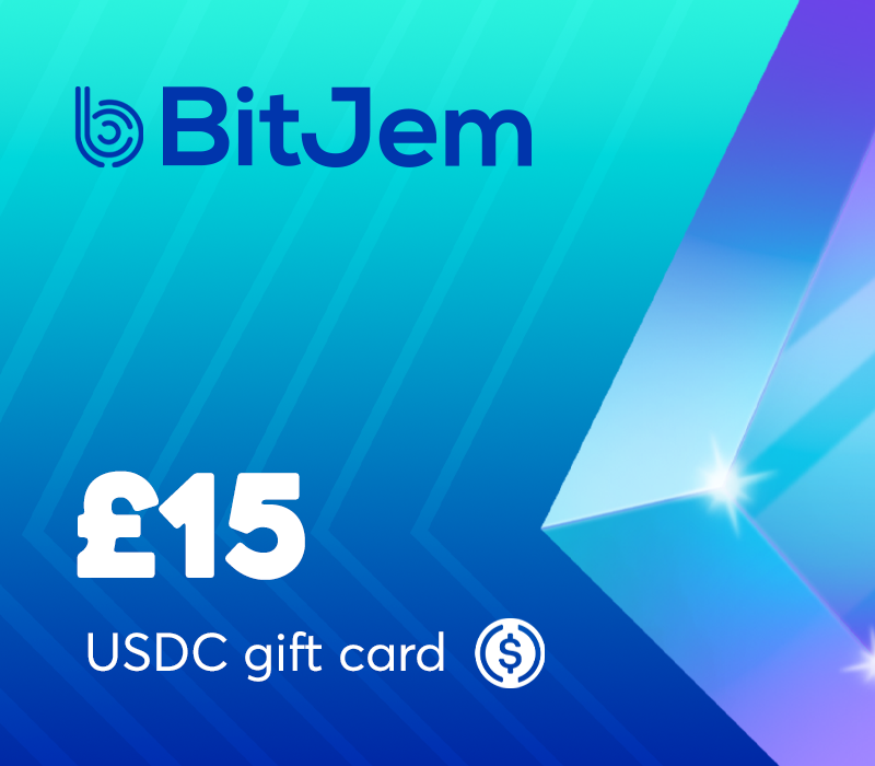 

BitJem Gift Card (USDC) £15