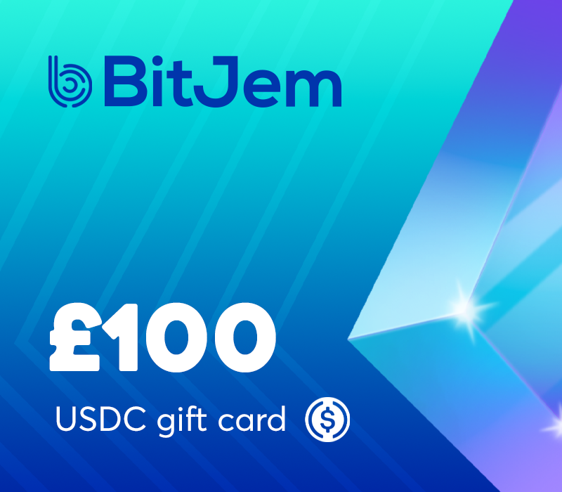 

BitJem Gift Card (USDC) £100