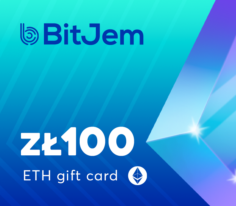 

BitJem Gift Card (ETH) zł100