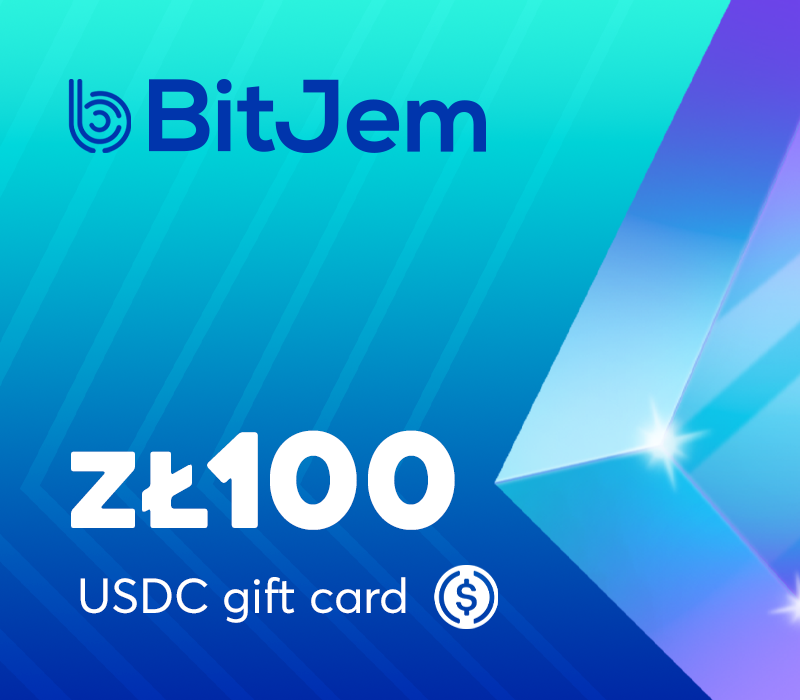 

BitJem Gift Card (USDC) zł100