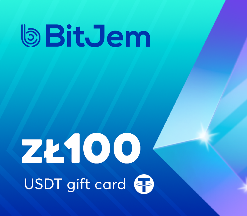 

BitJem Gift Card (USDT) zł100