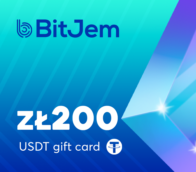 

BitJem Gift Card (USDT) zł200