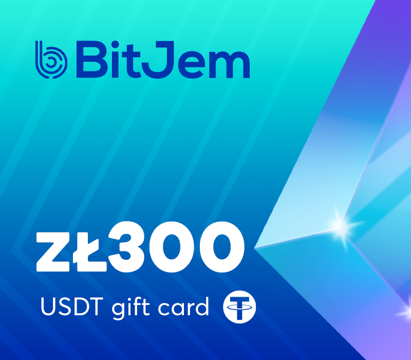 

BitJem Gift Card (USDT) zł300