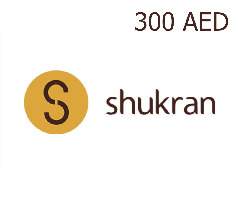 

Shukran 300 AED Gift Card AE