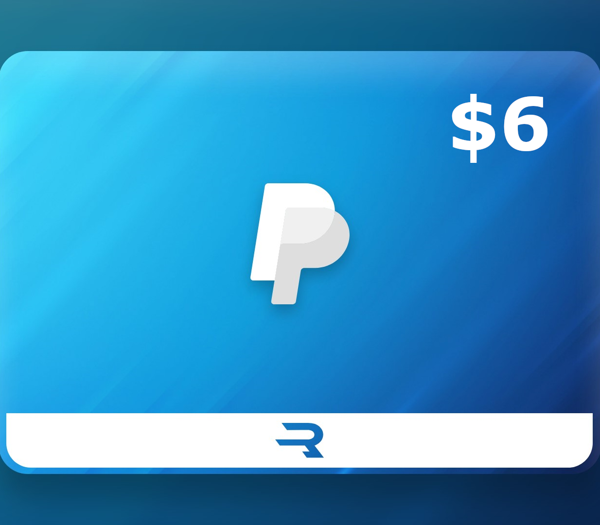 

Rewarble PayPal $6 Gift Card