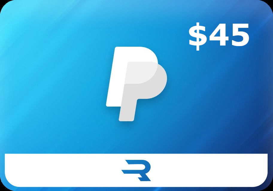 Rewarble PayPal $45 Gift Card