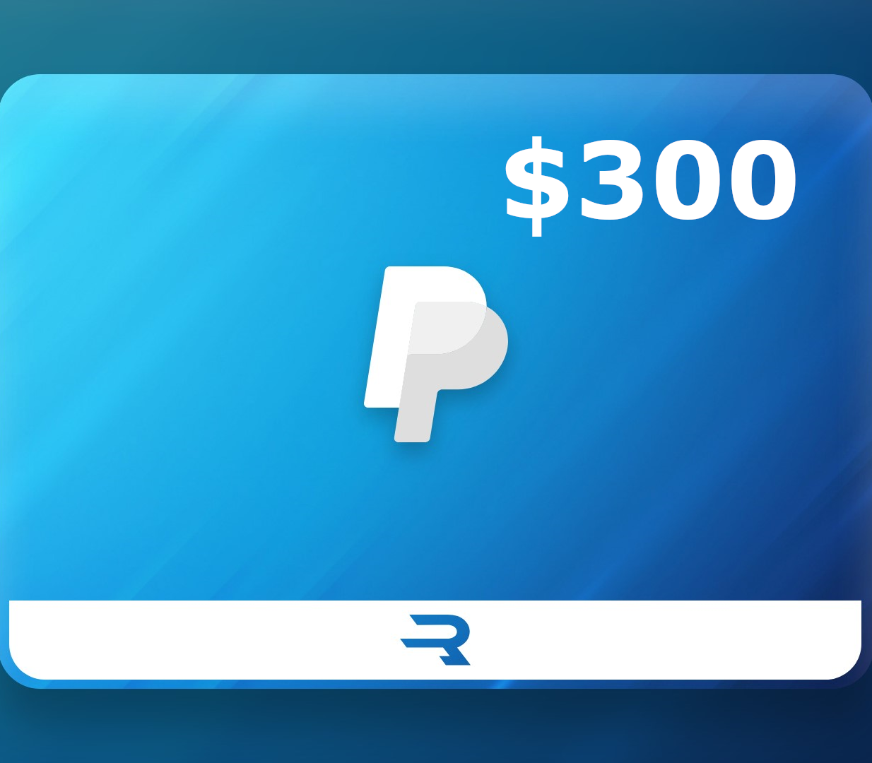 

Rewarble PayPal $300 Gift Card