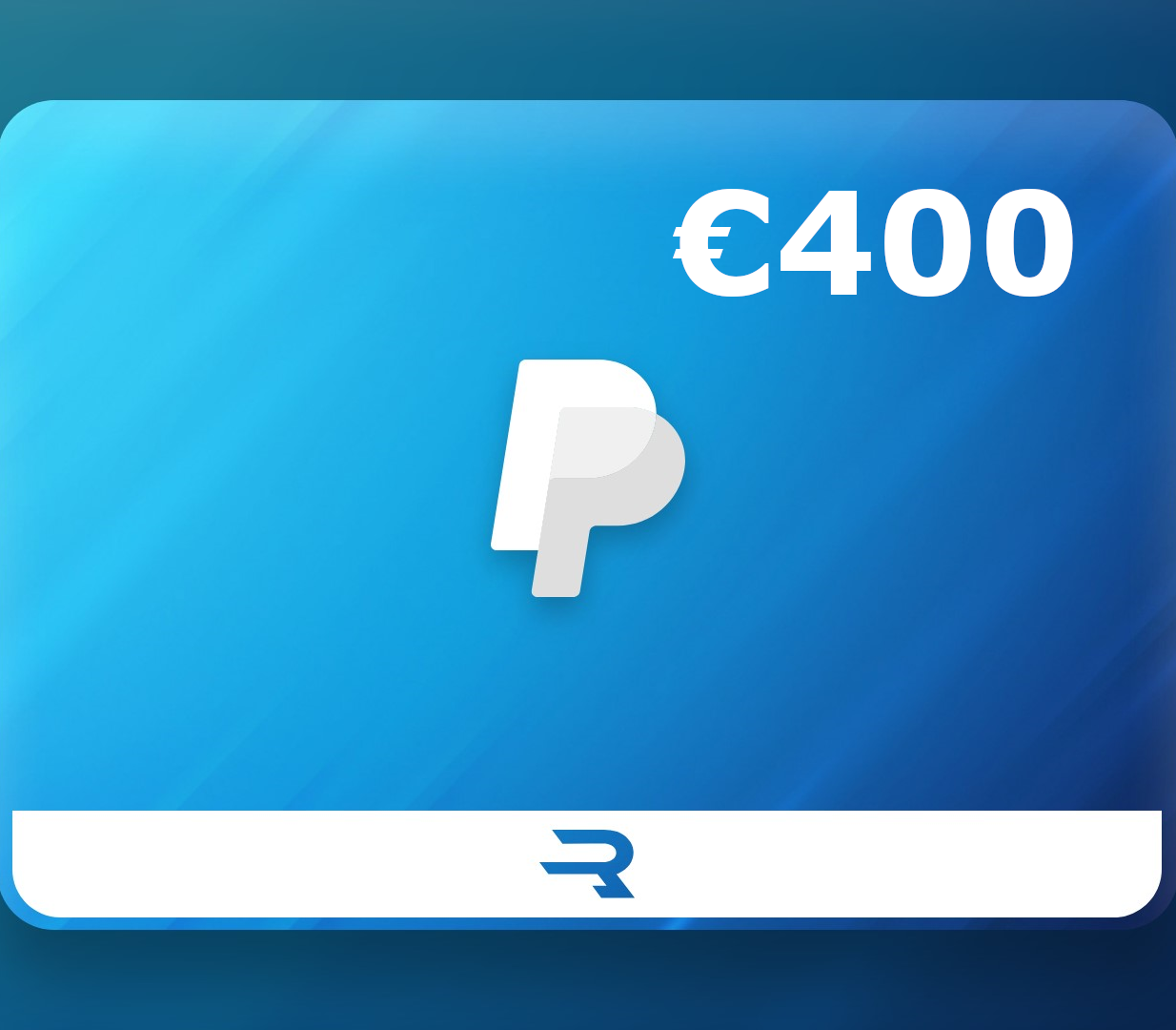 

Rewarble PayPal €400 Gift Card