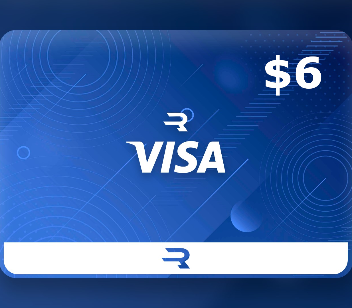 

Rewarble VISA $6 Gift Card