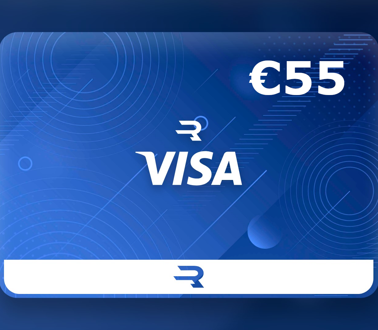 

Rewarble VISA €55 Gift Card