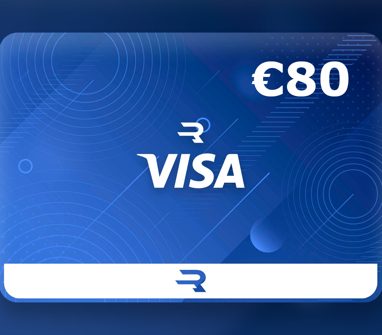 

Rewarble VISA €80 Gift Card