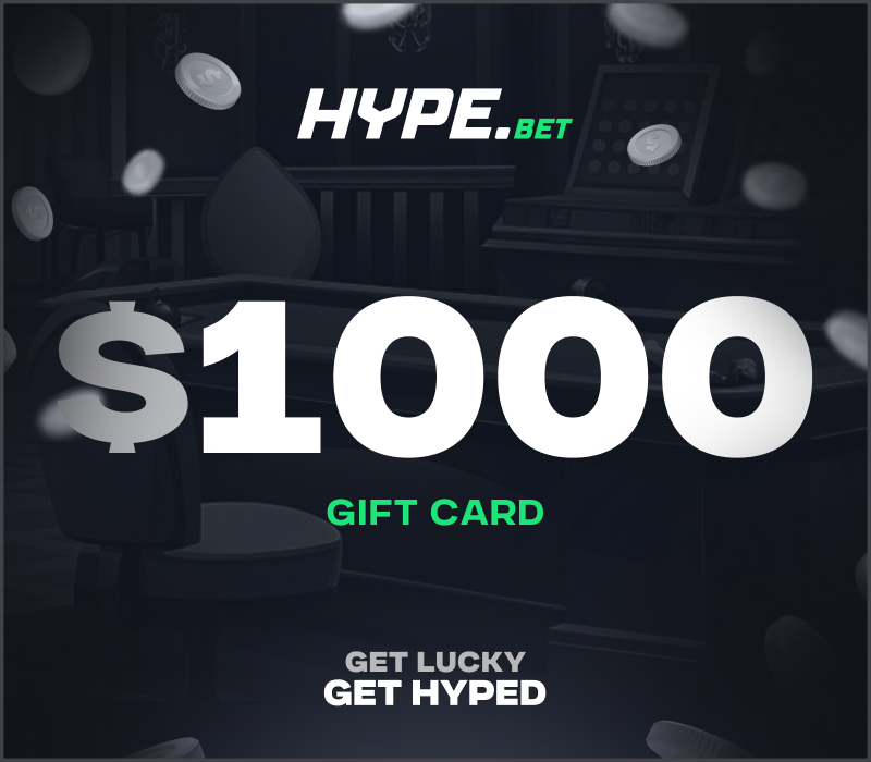 

Hype.Bet $1000 Gift Card