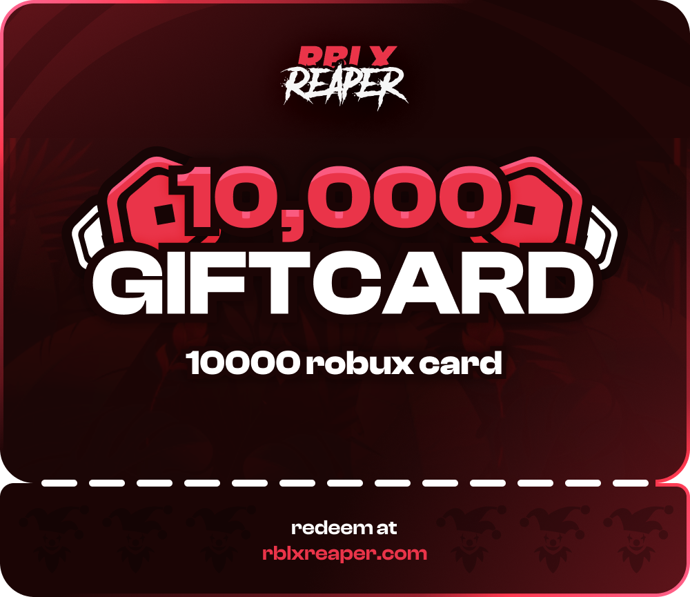 

RBLXReaper 10,000 Balance Gift Card