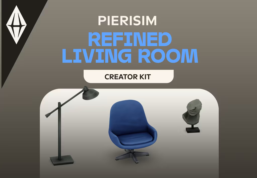 The Sims 4 - Refined Living Room Kit DLC EU PC EA App CD Key