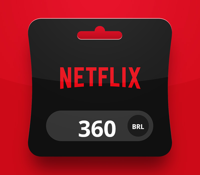 

Netflix Gift Card BRL 360 BR