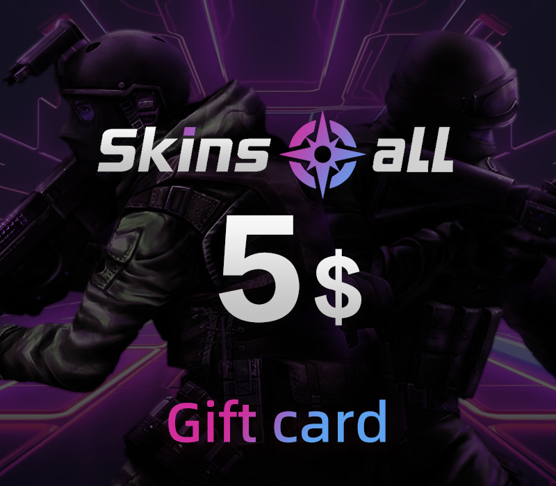 

Skinsall.com $5 Gift Card