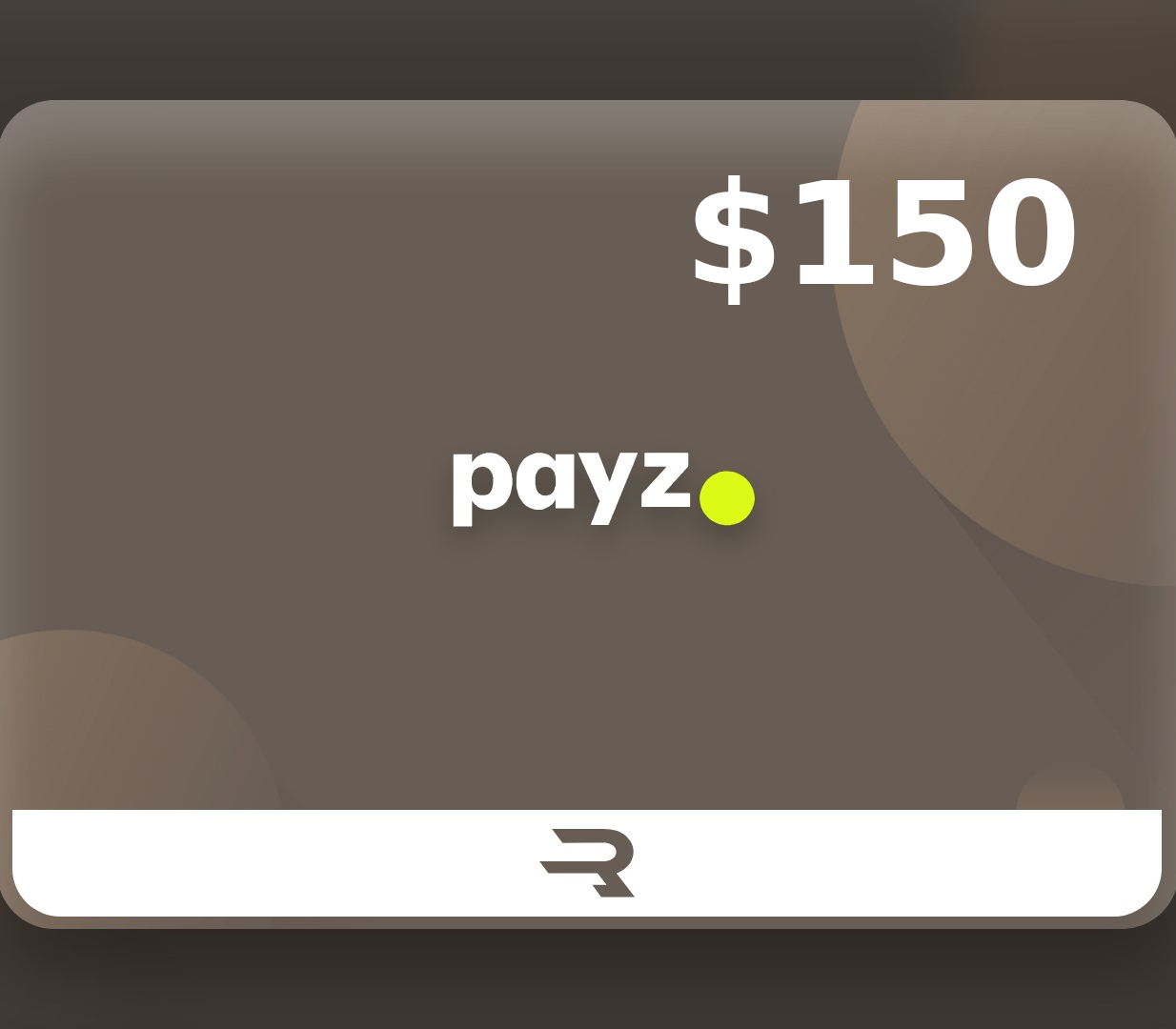 

Rewarble Payz $150 Gift Card