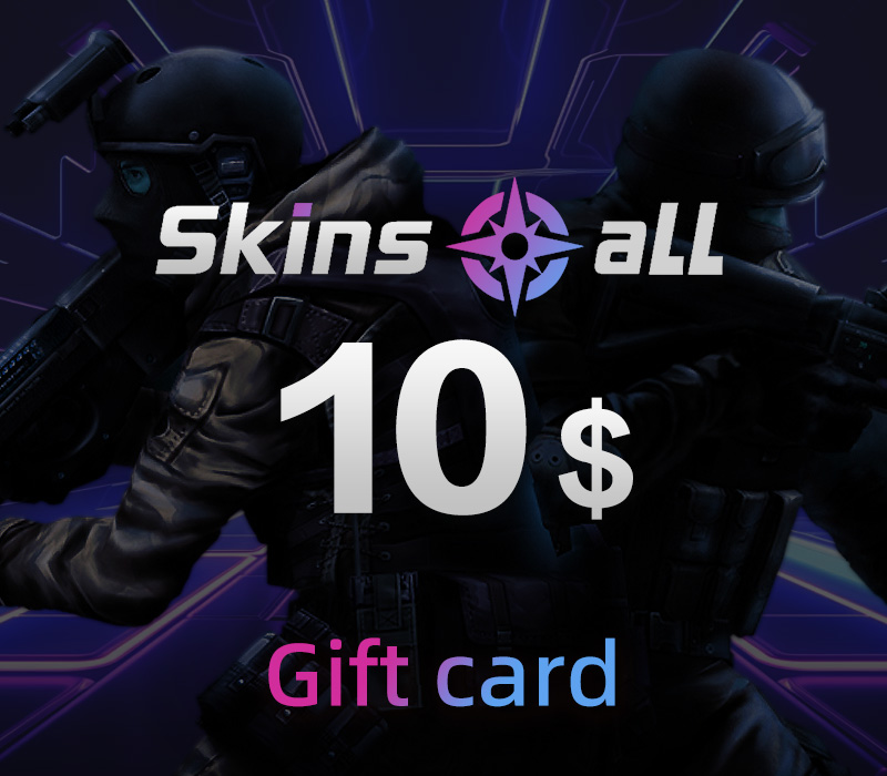 

Skinsall.com $10 Gift Card