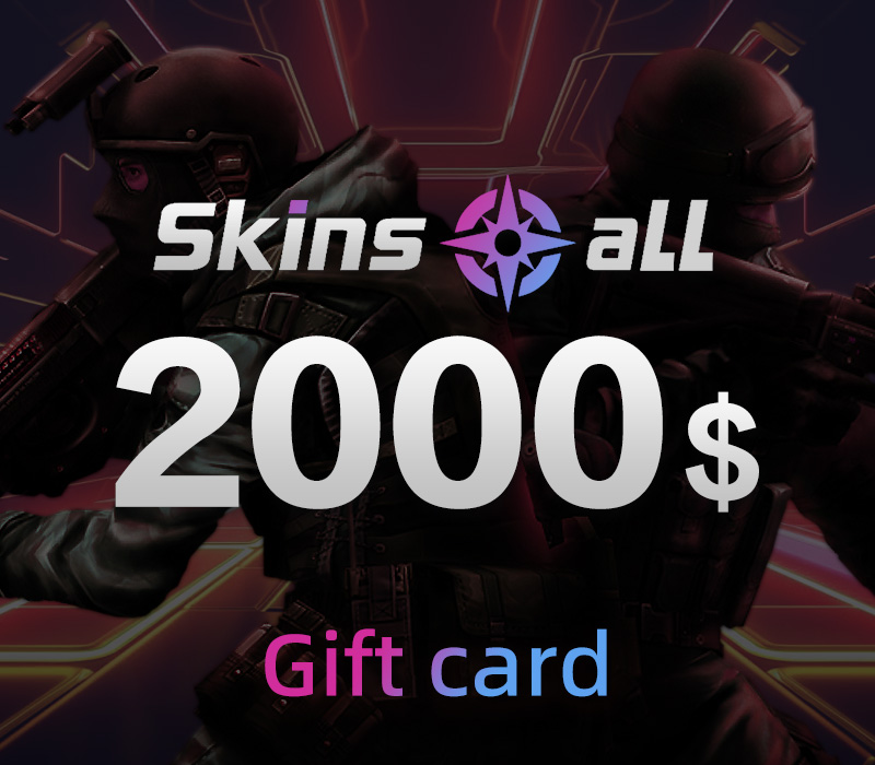 

Skinsall.com $2000 Gift Card