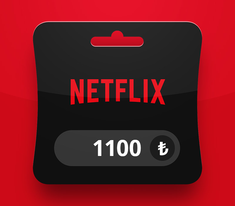 

Netflix ₺1100 Gift Card TR