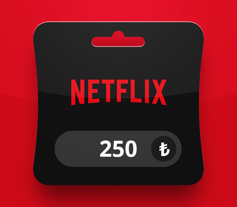 

Netflix ₺250 Gift Card TR