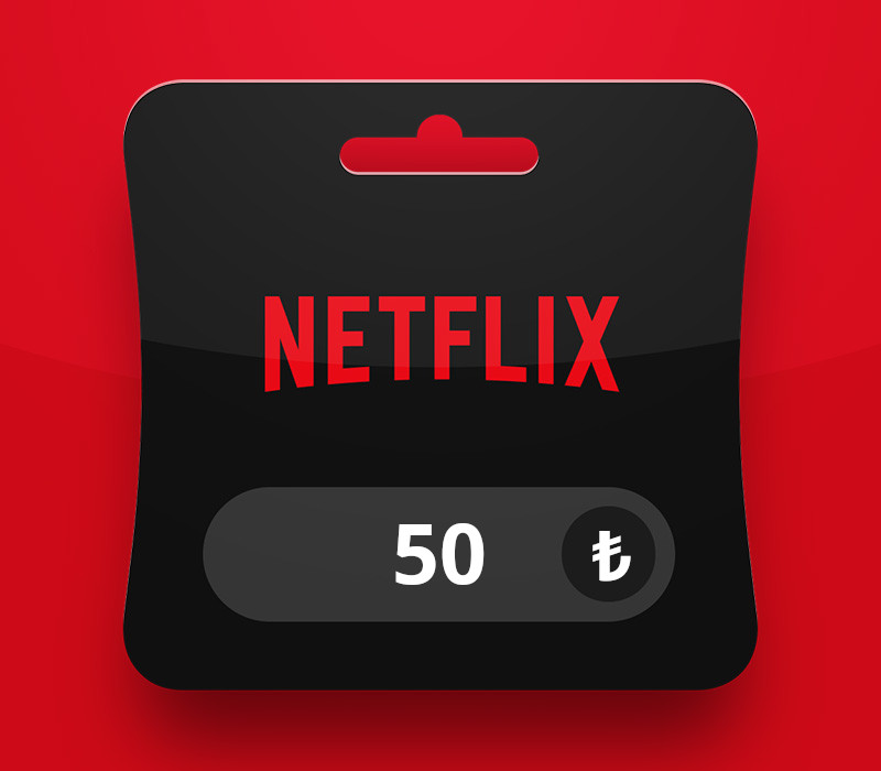 

Netflix ₺50 Gift Card TR