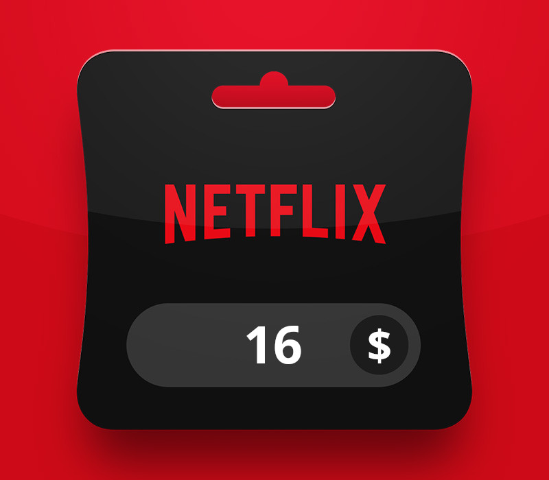 

Netflix USD 16 Gift Card US