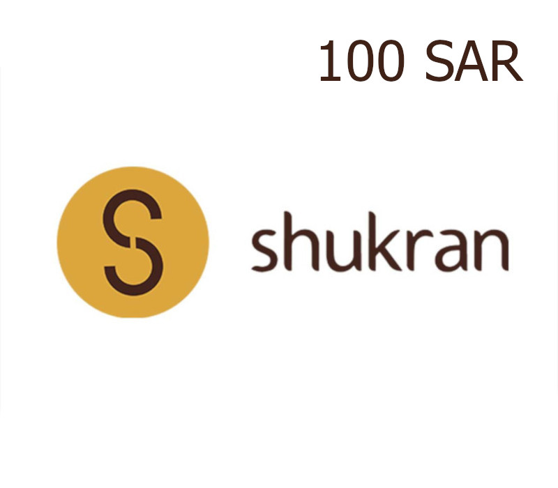 

Shukran 100 SAR Gift Card SA