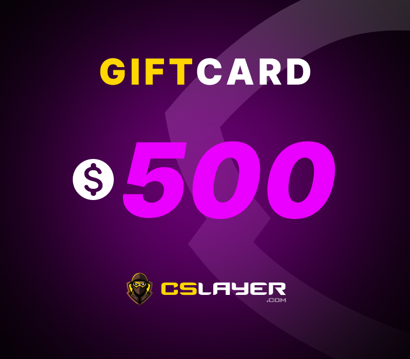 

CSLayer.com $500 Gift Card