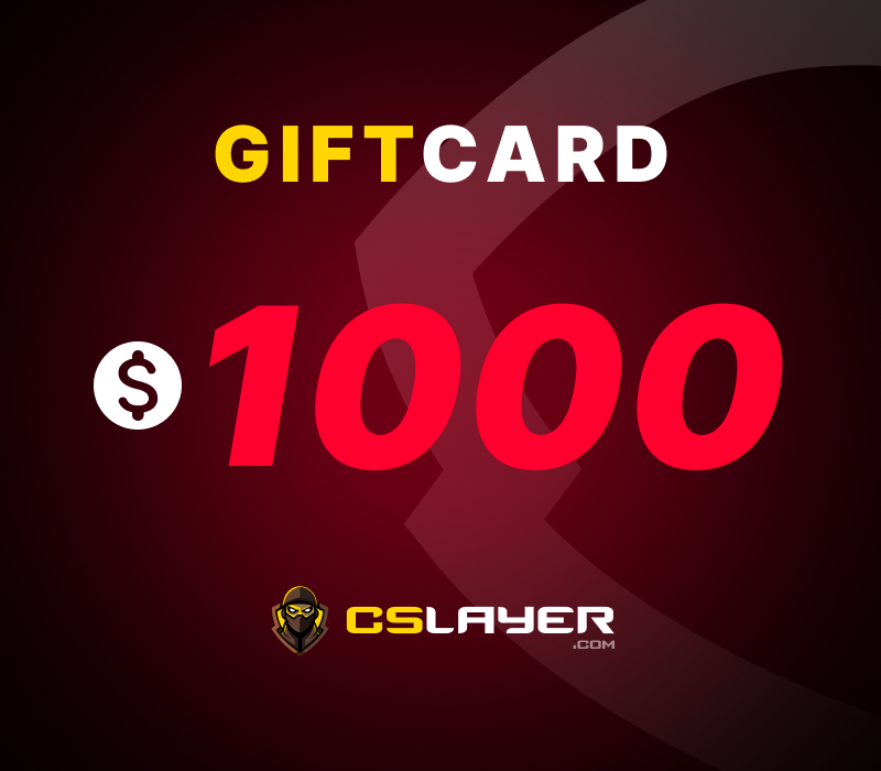 

CSLayer.com $1000 Gift Card