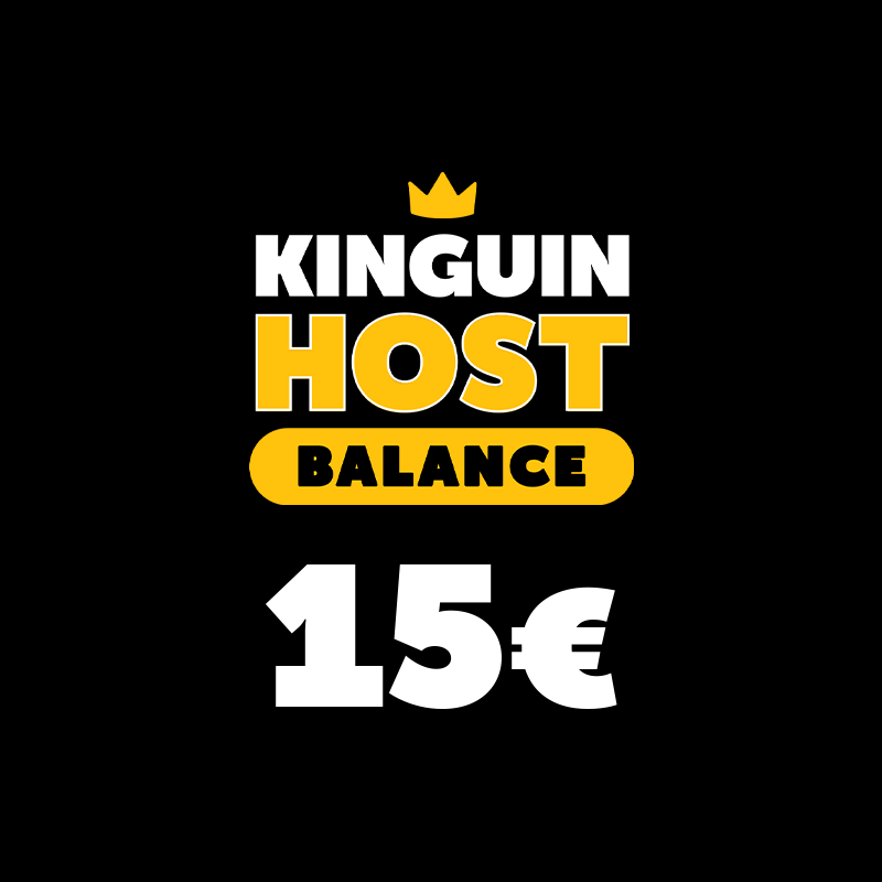 

Kinguin Host 15€ Balance