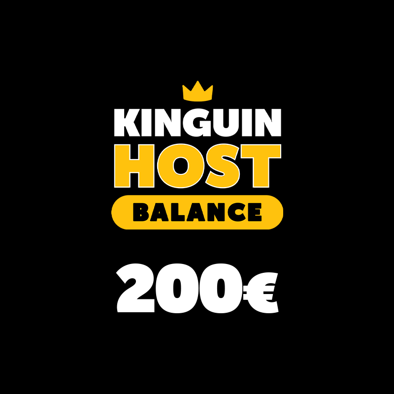 

Kinguin Host 200€ Balance