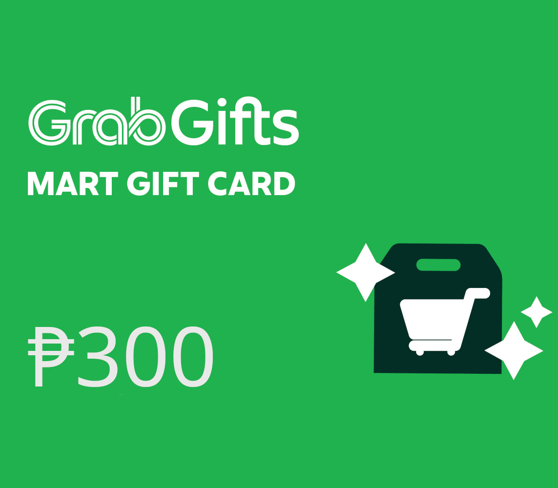 

GrabMart ₱300 Gift Card PH