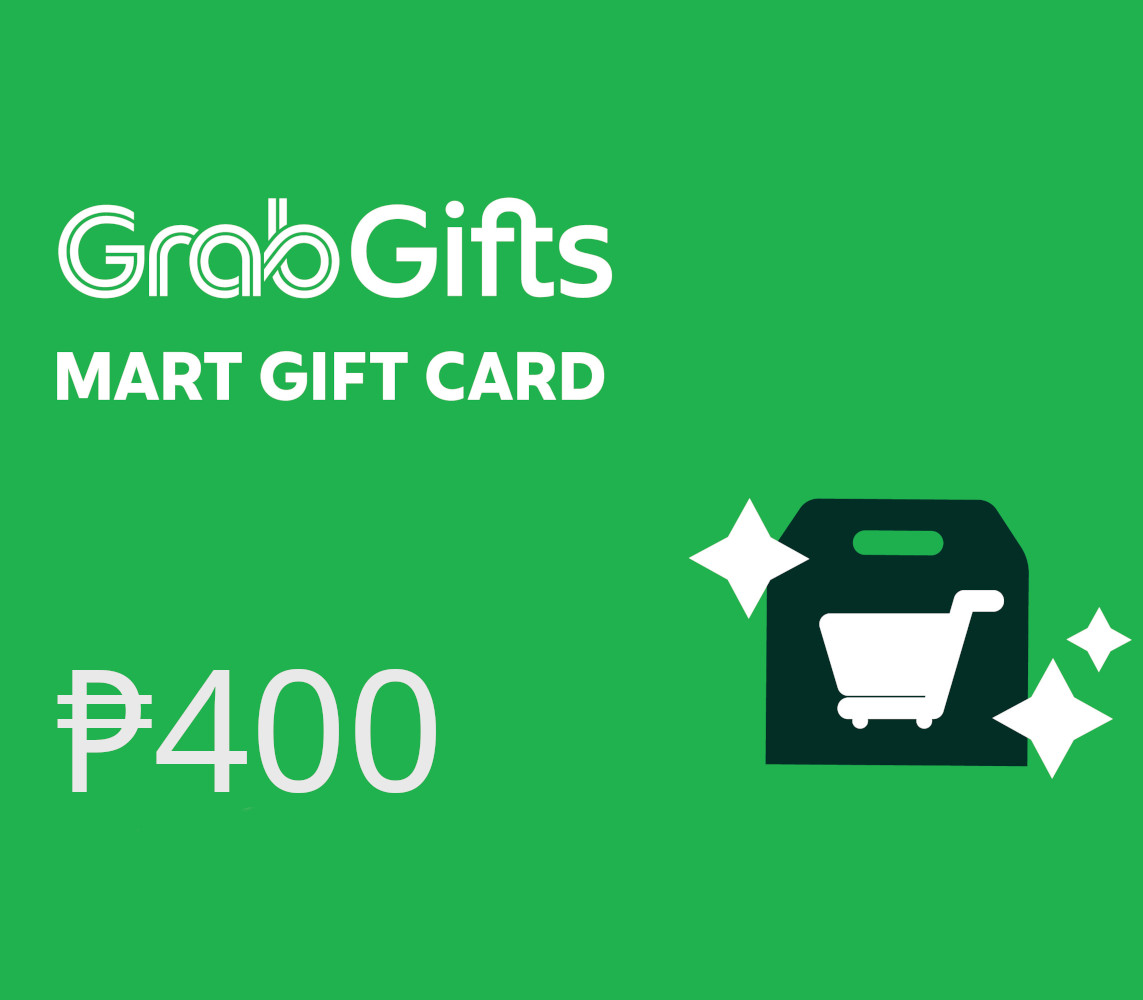 

GrabMart ₱400 Gift Card PH