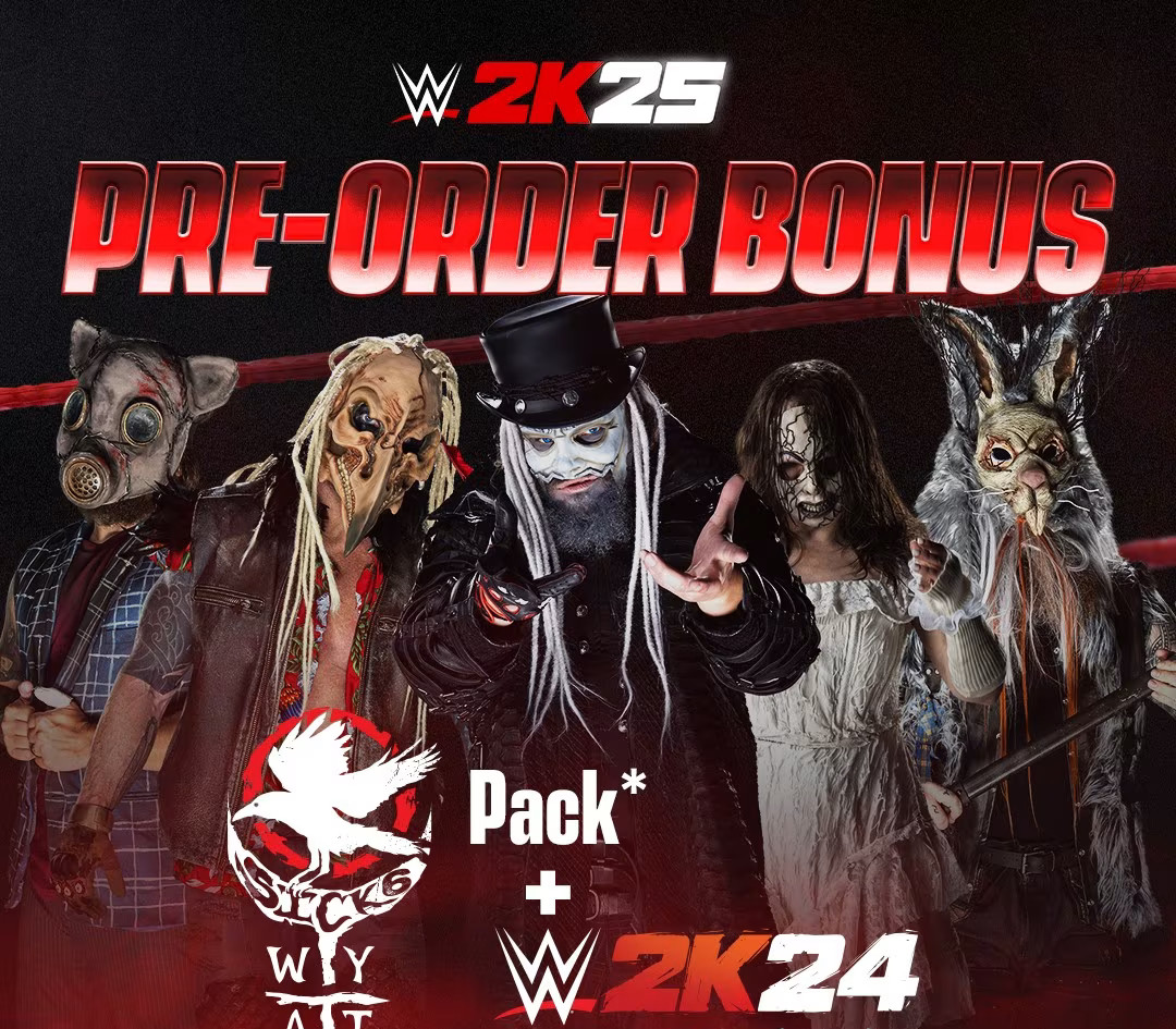 

WWE 2K25 - Pre-order Bonus DLC EU PC Steam CD Key