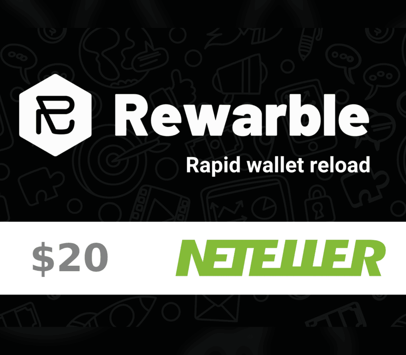 

Rewarble Neteller $20 Gift Card