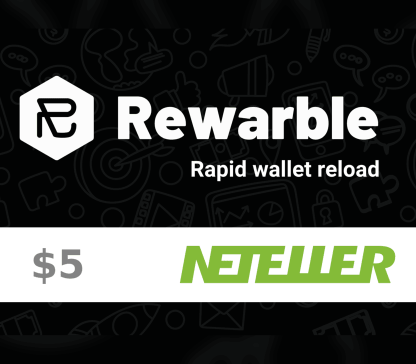 

Rewarble Neteller $5 Gift Card