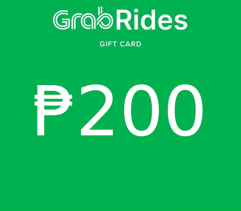 

Grab Rides ₱200 Gift Card PH