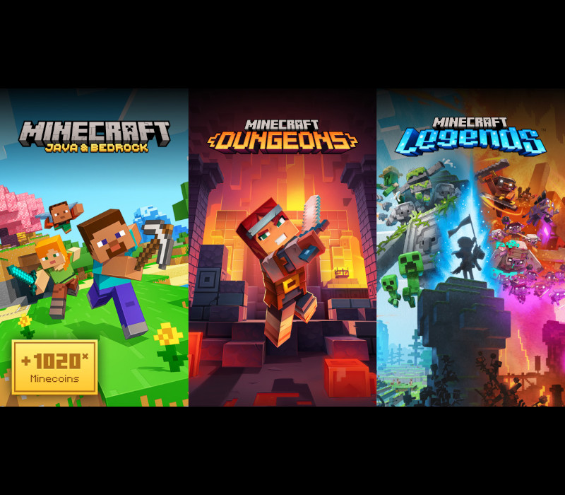 

Minecraft Triple Bundle US XBOX One / Xbox Series X|S CD Key