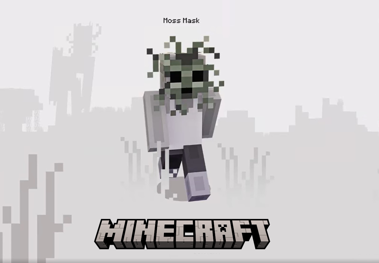 Minecraft - Moss Mask DLC XBOX One / Xbox Series X|S / PC CD Key screenshot 1