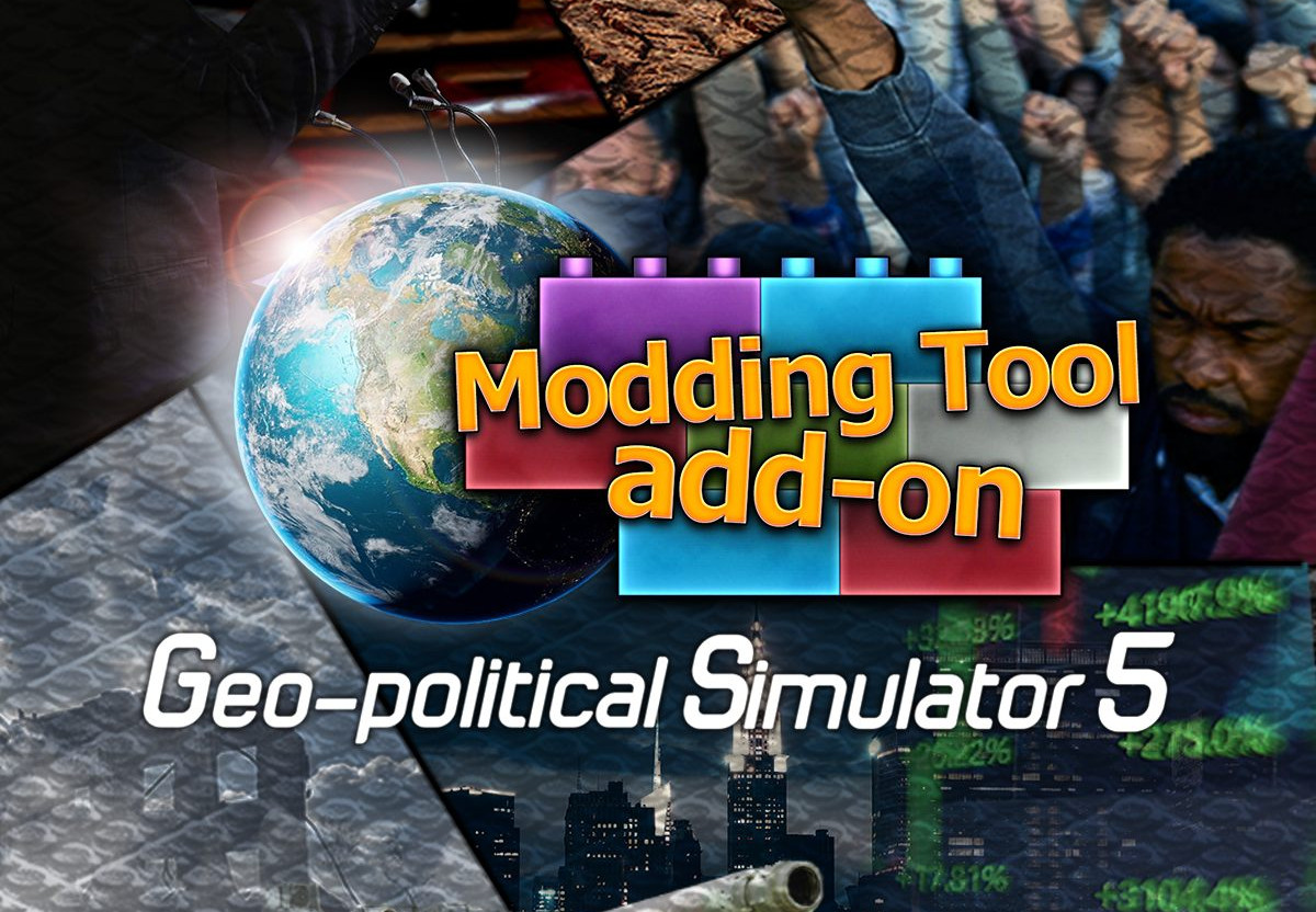 Geo-Political Simulator 5 - Modding Tool Add-on DLC PC Steam CD Key