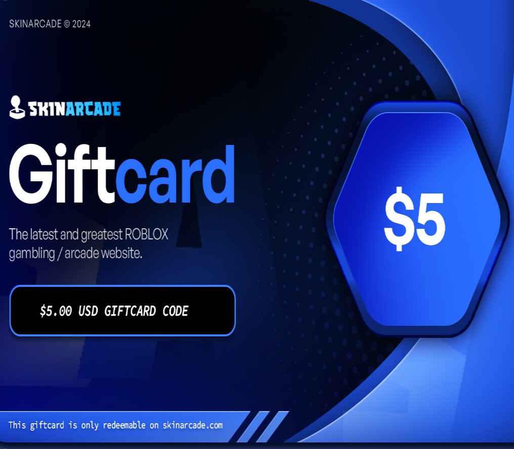 

SkinArcade 5$ Gift Card