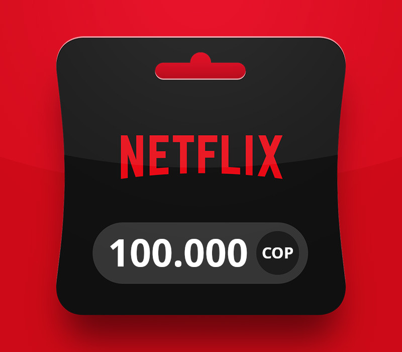 

Netflix COP 100000 Gift Card CO