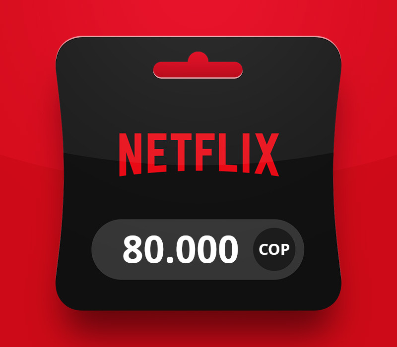 

Netflix COP 80000 Gift Card CO