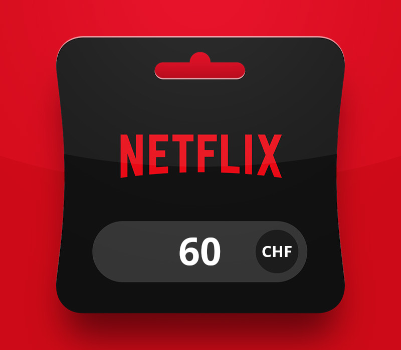 

Netflix CHF 60 Gift Card CH