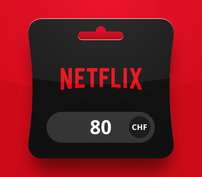 

Netflix CHF 80 Gift Card CH