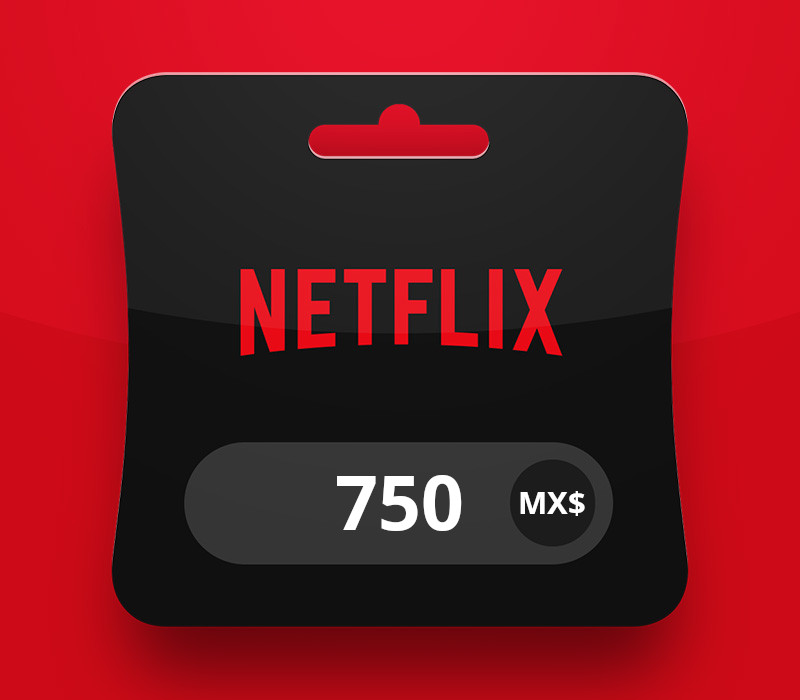 

Netflix MX$750 Gift Card MX