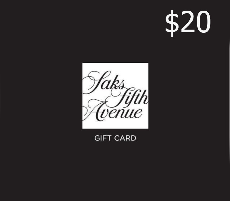 

Saks Fifth Avenue $20 Gift Card US